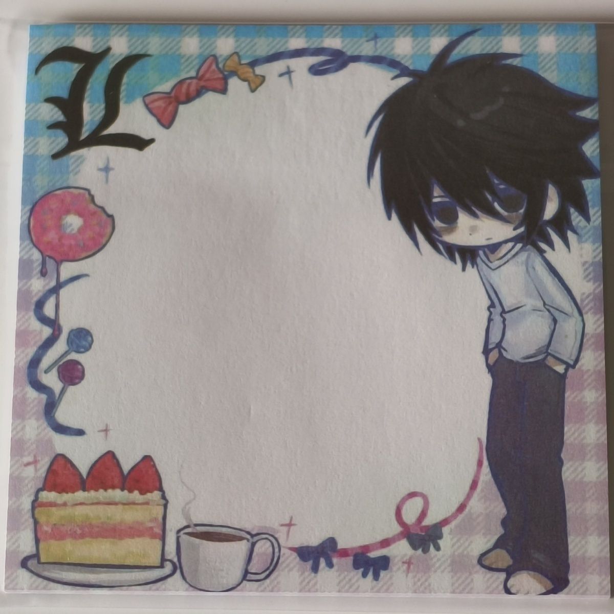 Bloc-notes Death Note L Anime, - Printer Paper avis et prix