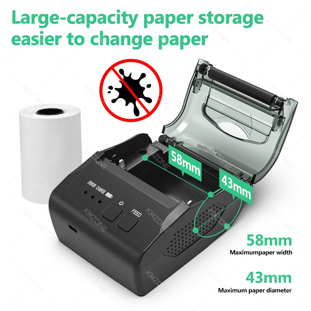 GZQIANJI-Mini imprimante mobil - Commercial Book Printing Machines avis et prix
